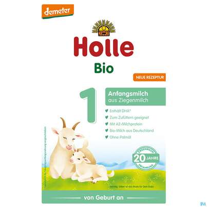 Holle Bio Anfangsmilch Ziege Saeuglingsmilch 1 400g, A-Nr.: 4368352 - 04
