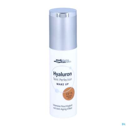 Sie sehen eine Packung Hyaluron Teint Perfection Make-up Natural Gold 30ml, Produktbild: 06 Hyaluron Teint Perfection Make-up Natural Gold 30ml, A-Nr.: 4834771 - 06