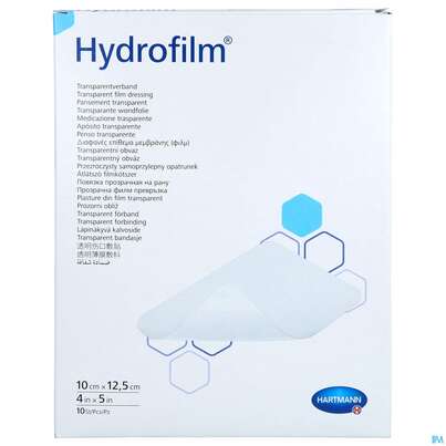 Wundverband Hydrofilm 10x 12,5cm 10st, A-Nr.: 3697088 - 01