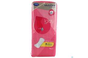 Inkontinenz Molicare Premium/lady Pad Tropfen 1 14st, A-Nr.: 4918580 - 01