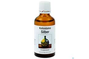 Kolloidales Spagyrik Pharma Gmbh Durch Elektrolyse Silberwasser 25ppm 50ml, A-Nr.: 3939108 - 01