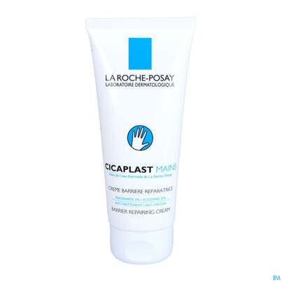 Sie sehen eine Packung La Roche Posay Cicaplast/mains Hautbarriere Handcreme 100ml, Produktbild: 03 La Roche Posay Cicaplast/mains Hautbarriere Handcreme 100ml, A-Nr.: 5385275 - 03