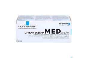Sie sehen eine Packung La Roche Posay Lipikar Eczema Med Neurodermitis Md 30ml, Produktbild: 01 La Roche Posay Lipikar Eczema Med Neurodermitis Md 30ml, A-Nr.: 5462515 - 01