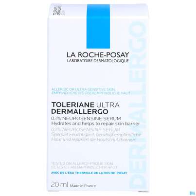 Sie sehen eine Packung La Roche Posay Gesichtspflege Toleriane Dermallerg Ultra Serum 20ml, Produktbild: 01 La Roche Posay Gesichtspflege Toleriane Dermallerg Ultra Serum 20ml, A-Nr.: 5256767 - 01
