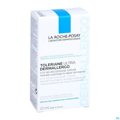 Sie sehen eine Packung La Roche Posay Gesichtspflege Toleriane Dermallerg Ultra Serum 20ml, Produktbild: 03 La Roche Posay Gesichtspflege Toleriane Dermallerg Ultra Serum 20ml, A-Nr.: 5256767 - 03