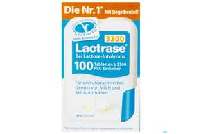 Lactrase Tabl Im Klickspender 3.300 Fcc -pro Natura 100st, A-Nr.: 4545446 - 01