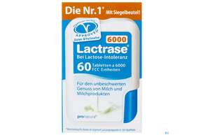 Lactrase Tabl Im Klickspender 6.000 Fcc -pro Natura 60st, A-Nr.: 4309473 - 01