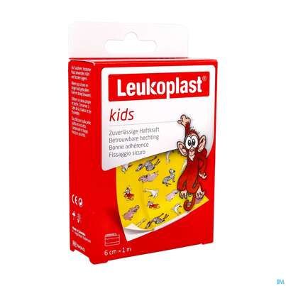 Wundpflaster Leukoplast/kids 1mx 6cm 7321701 1st, A-Nr.: 4369268 - 02