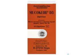 Mucokehl Supp D3 10st, A-Nr.: 0991255 - 01