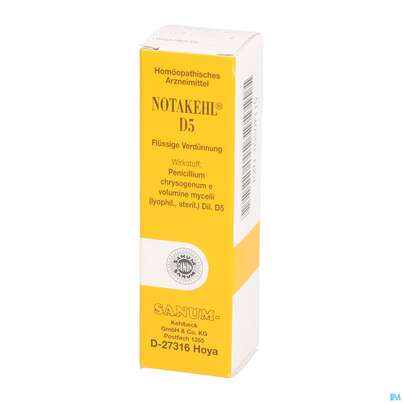 NOTAKEHL D 5 TR 10ML, A-Nr.: 0991864 - 02