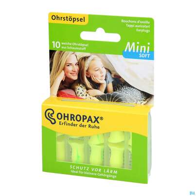 Sie sehen eine Packung Ohrenschutz Ohropax/young Schaumstoffstoepsel 5 Paa 10st, Produktbild: 04 Ohrenschutz Ohropax/young Schaumstoffstoepsel 5 Paa 10st, A-Nr.: 4310648 - 04