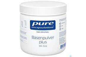 Sie sehen eine Packung Pure Encapsulations Basenpulver Plus 200g, Produktbild: 01 Pure Encapsulations Basenpulver Plus 200g, A-Nr.: 3156978 - 01