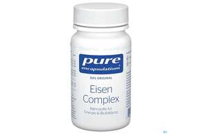 Sie sehen eine Packung Pure Encapsulations Eisen Complex 30 Kapseln, Produktbild: 01 Pure Encapsulations Eisen Complex 30 Kapseln, A-Nr.: 4587309 - 01
