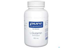 Sie sehen eine Packung Pure Encapsulations l-glutamin 850mg 90 Kapseln, Produktbild: 01 Pure Encapsulations l-glutamin 850mg 90 Kapseln, A-Nr.: 5198780 - 01