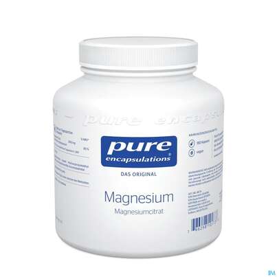 Pure Encapsulations Magnesium Magnesiumcitrat 180 Kapseln, A-Nr.: 2604096 - 01