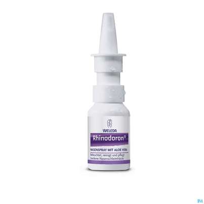 Sie sehen eine Packung Nasenspray Rhinodoron +aloe Vera 20ml, Produktbild: 05 Nasenspray Rhinodoron +aloe Vera 20ml, A-Nr.: 2378234 - 05