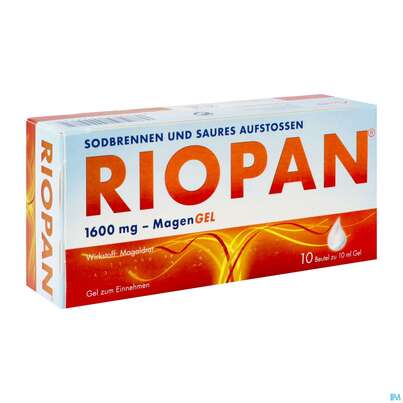 Riopan Magengel 1600mg 10st, A-Nr.: 3549985 - 02