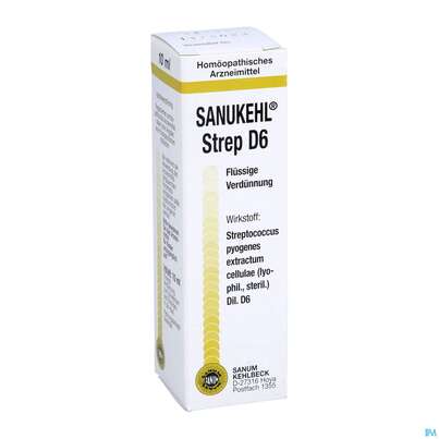 Sanukehl Strep Tropfen D6 10ml, A-Nr.: 2395132 - 03