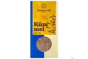 Sie sehen eine Packung Sonnentor Bio Kuemmel Ganz 00302 60g, Produktbild: 01 Sonnentor Bio Kuemmel Ganz 00302 60g, A-Nr.: 3740200 - 01