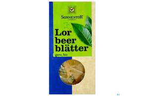 Sie sehen eine Packung Sonnentor Bio Lorbeerblaetter Ganz 00335 10g, Produktbild: 01 Sonnentor Bio Lorbeerblaetter Ganz 00335 10g, A-Nr.: 3740252 - 01