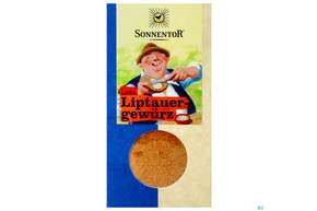 Sie sehen eine Packung Sonnentor Bio Leos Liptauer Gewuerz 00978 60g, Produktbild: 01 Sonnentor Bio Leos Liptauer Gewuerz 00978 60g, A-Nr.: 4357029 - 01
