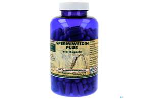 Sie sehen eine Packung Spermiweizen Plus Kapseln 240st, Produktbild: 01 Spermiweizen Plus Kapseln 240st, A-Nr.: 5200413 - 01