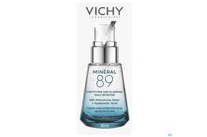 Sie sehen eine Packung Vichy Mineral 89 Feuchtigkeitspflege 30ml, Produktbild: 01 Vichy Mineral 89 Feuchtigkeitspflege 30ml, A-Nr.: 4838013 - 01