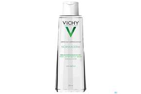 Sie sehen eine Packung Vichy Normaderm Reinigungsfluid 200ml, Produktbild: 01 Vichy Normaderm Reinigungsfluid 200ml, A-Nr.: 3817196 - 01