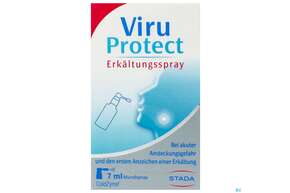 Sie sehen eine Packung Viruprotect Erkaeltungsspray Stada 7ml, Produktbild: 01 Viruprotect Erkaeltungsspray Stada 7ml, A-Nr.: 4634084 - 01