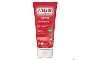 Sie sehen eine Packung Weleda Granatapfel Schoenheitsdusche Inspire 200ml, Produktbild: 01 Weleda Granatapfel Schoenheitsdusche Inspire 200ml, A-Nr.: 3755897 - 01
