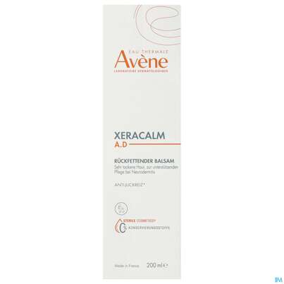 Avene Xeracalm/a.d/defi Rueckfettender Balsam 200ml, A-Nr.: 4942874 - 01