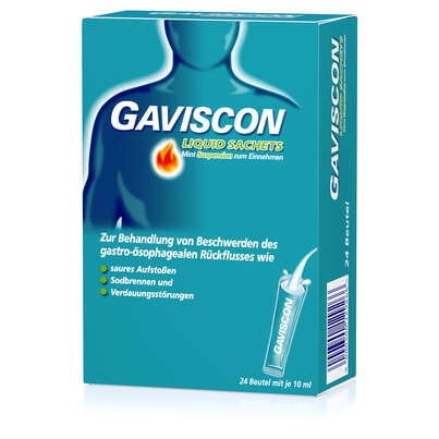 Gaviscon Liquid Mint Suspension, A-Nr.: 4210622 - 01