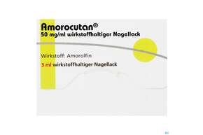 Amorocutan Wirkstoffhaltiger Nagel- Lack 50mg/ml 3ml, A-Nr.: 3926198 - 01