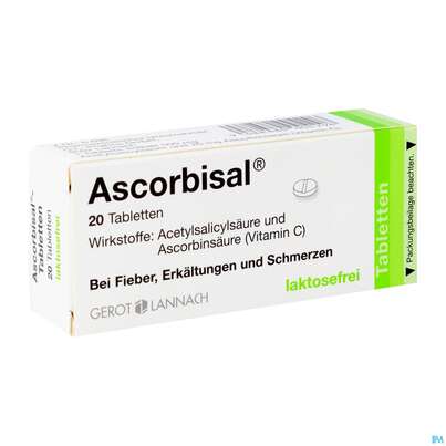 Ascorbisal Tabl 20st, A-Nr.: 0004297 - 02