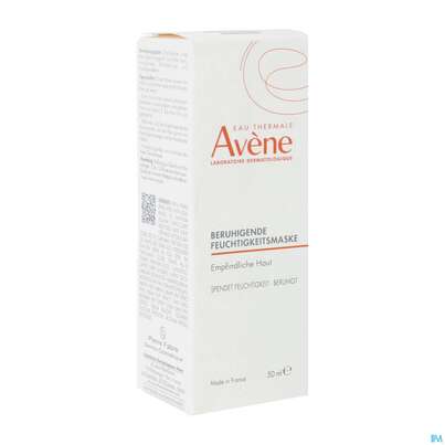 Sie sehen eine Packung Avene Maske Beruhigend 50ml, Produktbild: 04 Avene Maske Beruhigend 50ml, A-Nr.: 5098883 - 04