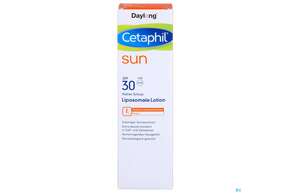 Sie sehen eine Packung Sonnenprodukte Cetaphil Sun Daylong Liposomale Lotion Spf30 100ml, Produktbild: 01 Sonnenprodukte Cetaphil Sun Daylong Liposomale Lotion Spf30 100ml, A-Nr.: 5129632 - 01