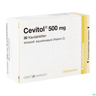 CEVITOL KTBL 500MG 30ST, A-Nr.: 0088012 - 02