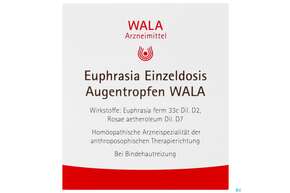 Euphrasia -wala Einzeldosis Augentropfen 0,5ml 10st, A-Nr.: 5506916 - 01