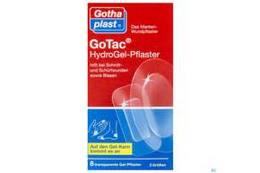 Hydrogel Pflaster Gotac 2 Groessen 8st, A-Nr.: 2982496 - 01