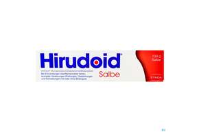 Sie sehen eine Packung Hirudoid Salbe 100g, Produktbild: 01 Hirudoid Salbe 100g, A-Nr.: 0067180 - 01