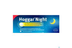 Hoggar Night Schmelztabl 25mg 10st, A-Nr.: 4962316 - 01