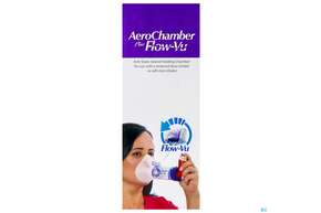 Inhalatoren U.zubehoer Aero Chamber +maske Klein Erwachsene +flow-vu Neu 1st, A-Nr.: 5476486 - 01