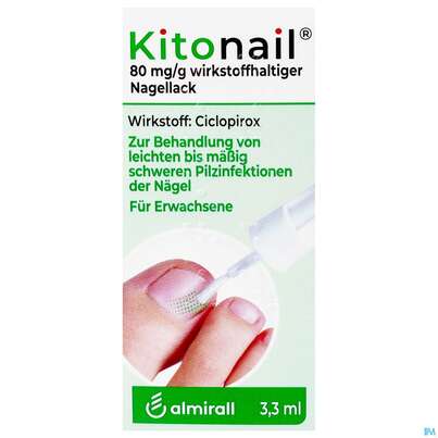 KITONAIL WIRKST.NAGELLACK 3,3ML, A-Nr.: 3763684 - 01