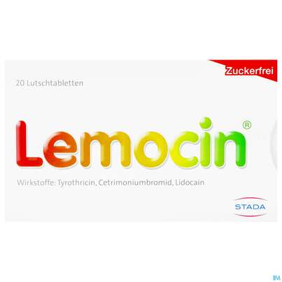 Lemocin Lutschtabl 20st, A-Nr.: 1255156 - 01