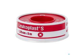 Wundpflaster Leukoplast/s Rollenpflaster 5mx 1,25cm 4761400 1st, A-Nr.: 1218333 - 01