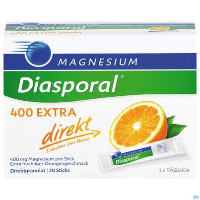 Magnesium Diasporal/400 Extra Direkt Direktgranulat 20st, A-Nr.: 3870836 - 01