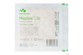 Wundverband Mepilex Silikon Lite 10x 10cm 1st, A-Nr.: 2829895 - 01