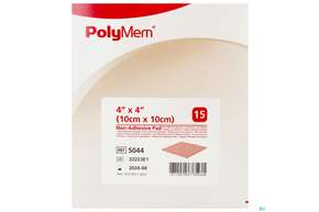 Wundauflagen Polymem Non Adhesive 10x 10cm Nr 5044 15st, A-Nr.: 3042507 - 01