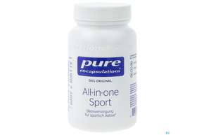 Sie sehen eine Packung Pure Encapsulations Kapseln All-in-one Sport P3sp6 60st, Produktbild: 01 Pure Encapsulations Kapseln All-in-one Sport P3sp6 60st, A-Nr.: 5750668 - 01