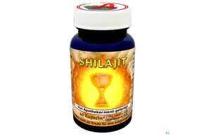 Sie sehen eine Packung Shilajit Extrakt Kapseln 60st, Produktbild: 01 Shilajit Extrakt Kapseln 60st, A-Nr.: 3947214 - 01